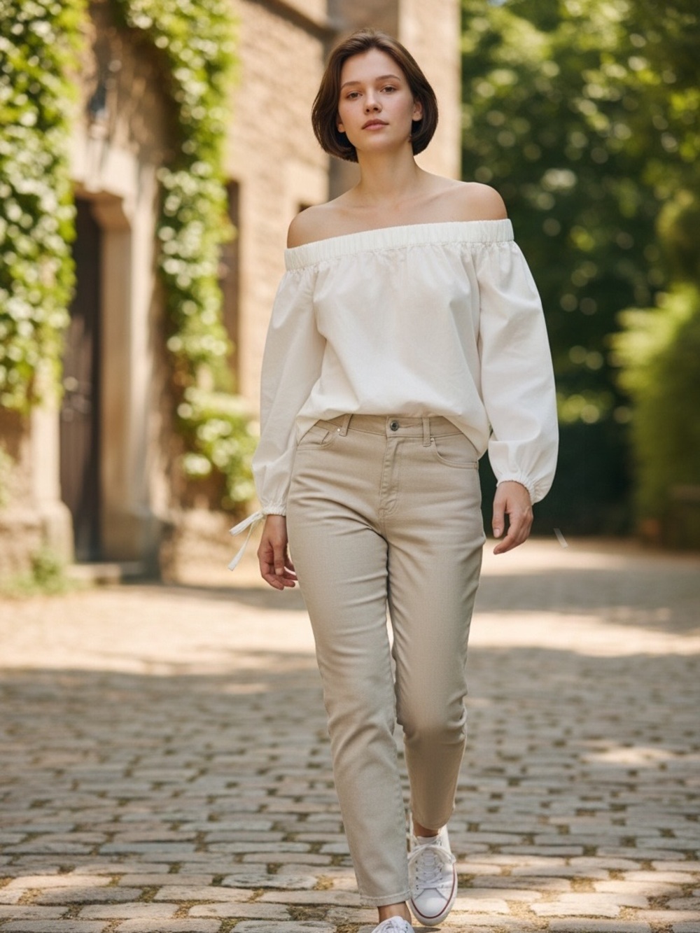 Free People Off show white off shoulder size XS